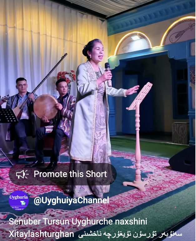 سەنۇبەر تۇرسۇن ئۇيغۇرچە «سالام ئەليۇرت» ناخشىسىنى خىتايلاشتۇرۇپ، ئۇيغۇر جامائىتىگە سۇنغان